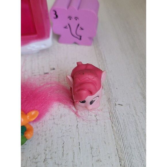 Pink variety computer troll ladybug mouse pony set toy elephant - Picture 5 of 9